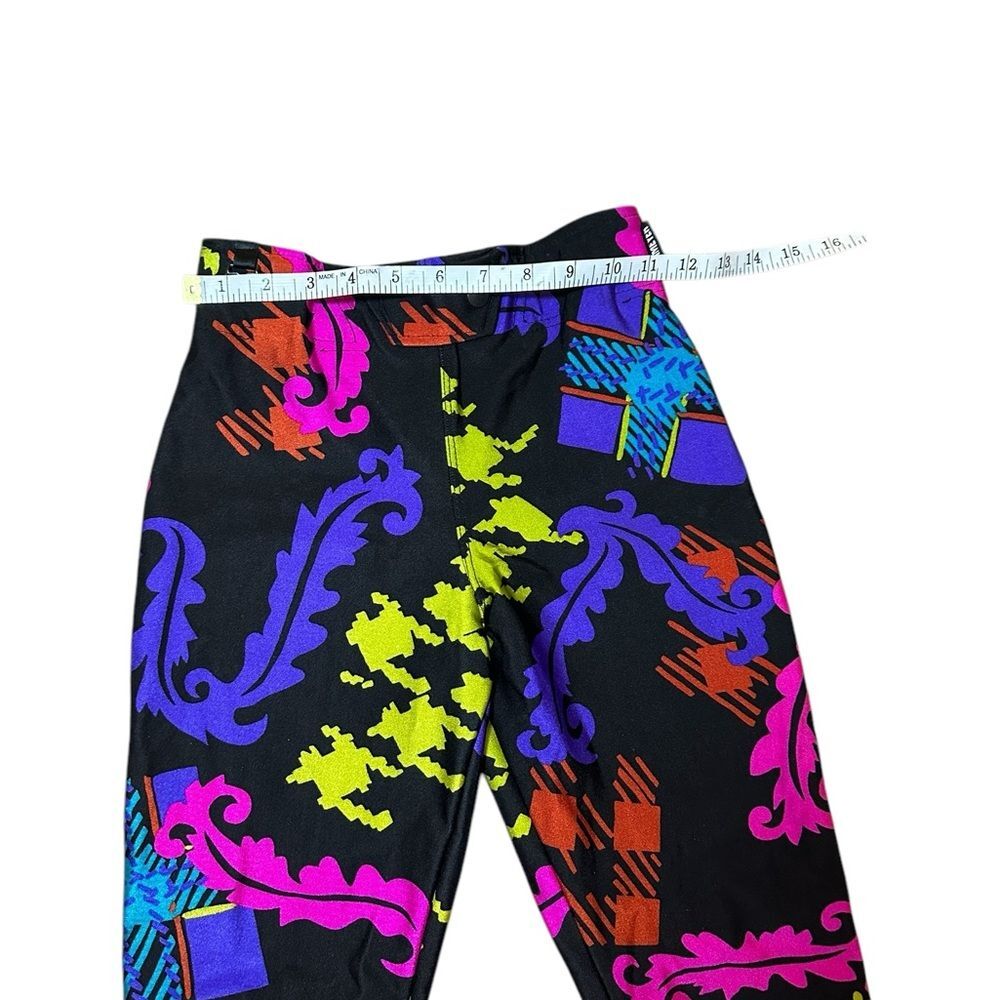 Obermeyer Girls ski pant leggings Size 12 Color- multi color - Picture 6 of 9